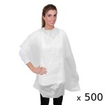 Cape coiffure esthtique jetable par 500