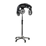 Casque coiffure infrarouge avec ventilation 1600w noir