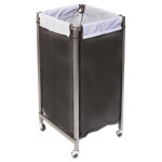 Chariot linge avec 3 sacs amovibles