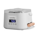 Chauffe - cire professionnel weelko epilspat white 500 ml avec �cran digital
