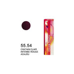 Color touch intensive red 55. 54 chatain clair intense rouge acajou