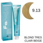 Coloration fanola 9. 13 blond trs clair beige