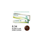 Coloration generik sans ammoniaque 8, 34 blond clair dor� cuivr�