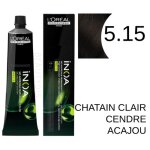 Coloration inoa 5. 15 chatain clair cendr� acajou