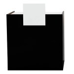 Comptoir de caisse livadia noir et blanc