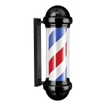 Enseigne barbier professionnelle noir