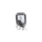 Epingle kifix chignon perle noire bronze 500gr 70mm