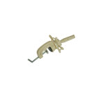 Etau pvc blanc serrage par volant Etau pvc blanc serrage par volant
