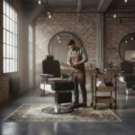 Fauteuil barbier milano