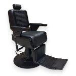 Fauteuil barbier milano noir