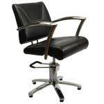 Fauteuil coiffure verone noir
