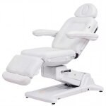 Fauteuil �lectrique esth�tique chauffant weelko simus blanc 4 moteurs