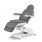 Fauteuil �lectrique esth�tique professionnel weelko simus + gris 4 moteurs avec p�dale int�gr�e
