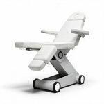 Fauteuil p�dicure �lectrique professionnel weelko blight 503 blanc 3 moteurs