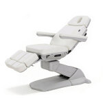 Fauteuil p�dicure �lectrique professionnel weelko medial + blanc 3 moteurs