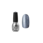 Gel uv semi - permanent 3 en 1 strass argent