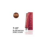 Igora royal 7 - 57 blond moyen doré cuivré schwarzkopf 60ml Igora royal 7 - 57 blond moyen doré cuivré schwarzkopf 60ml