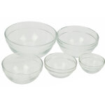 Kit de 5 bols esthtique en verre
