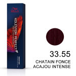 Koleston perfect vibrant reds 33. 55 chatain fonc acajou intense