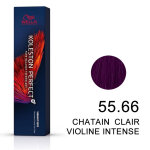 Koleston perfect vibrant reds 55. 66 chatain clair violine intense
