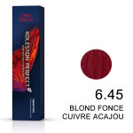Koleston perfect vibrant reds 6. 45 blond fonc cuivr acajou