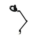 Lampe loupe led professionnelle weelko mega noire 5x avec pince