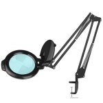 Lampe loupe led pour table arafo 5 noir