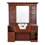 Meuble barbier alfred