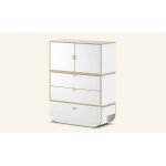 Meuble de rangement professionnel aloria m blanc