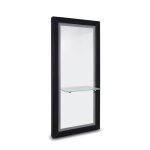 Miroir coiffeuse led melenas noir clairage led