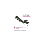 Peigne a queue mecheur courbe 19 cm