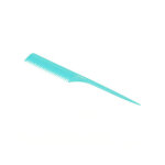 Peigne a queue professionnel turquoise