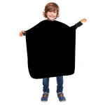 Peignoir cape enfant coiffure noir