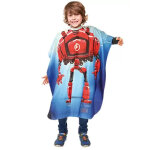 Peignoir cape enfant dessin robot - kid - academy