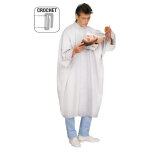 Peignoir newix microfibre pro blanc crochet - hook - academy