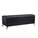 Pouf d'attente venus 2 places
