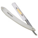 Rasoir effilage inox avec lame pleine