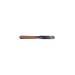 Spatule inox esthetique 21cm manche bois