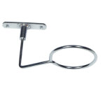 Support sechoir rotatif fixation tablette