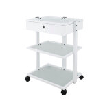Table desserte diana blanche