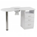 Table manucure dakota avec aspirateur