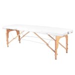 Table de massage pliante 3 segments blanche Table de massage pliante 3 segments blanche