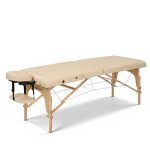 Table de massage pliante professionnelle nomad one bois cr�me