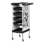 Table de service coiffure alamos dcor blanc