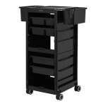 Table de service coiffure grants noir
