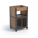 Table de service conroe barbier esthtique