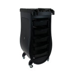 Table de service noir - mod�le curve - coiffeo