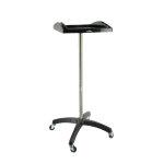 Table de service plateau noire 39, 5 x 32, 5 x 6 cm - coiffeo