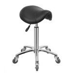 Tabouret coiffeur ergonomique mudi action selle r�glable anti - cheveux
