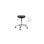 Tabouret de coupe noir roma